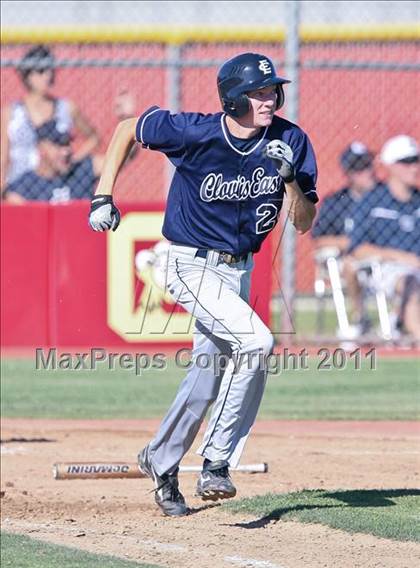 Thumbnail 2 in Clovis East @ Centennial (CIF CS Playoffs) photogallery.