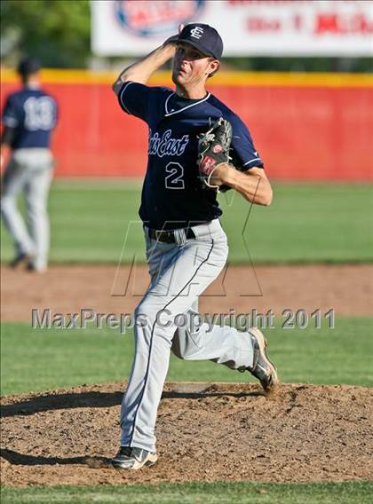 Thumbnail 2 in Clovis East @ Centennial (CIF CS Playoffs) photogallery.