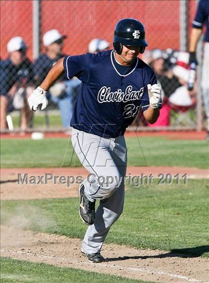 Thumbnail 2 in Clovis East @ Centennial (CIF CS Playoffs) photogallery.