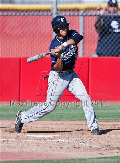 Thumbnail 3 in Clovis East @ Centennial (CIF CS Playoffs) photogallery.