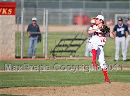 Thumbnail 1 in Clovis East @ Centennial (CIF CS Playoffs) photogallery.