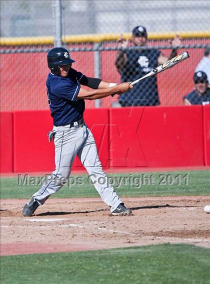 Thumbnail 1 in Clovis East @ Centennial (CIF CS Playoffs) photogallery.