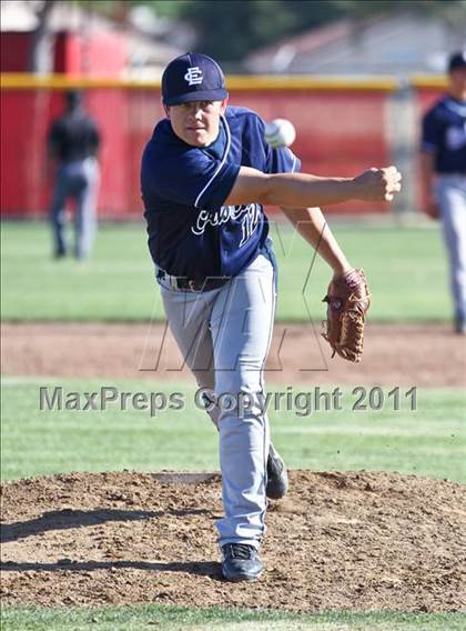 Thumbnail 1 in Clovis East @ Centennial (CIF CS Playoffs) photogallery.
