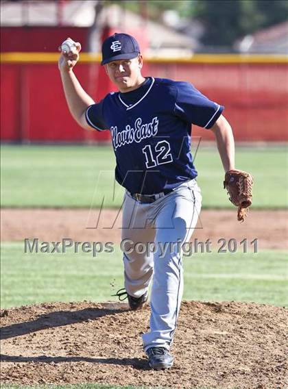 Thumbnail 2 in Clovis East @ Centennial (CIF CS Playoffs) photogallery.