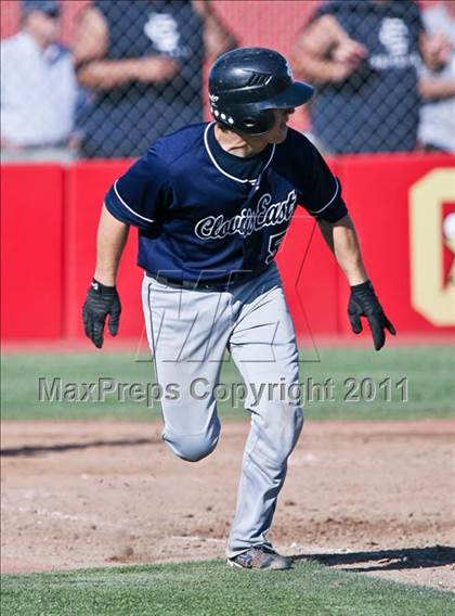 Thumbnail 1 in Clovis East @ Centennial (CIF CS Playoffs) photogallery.