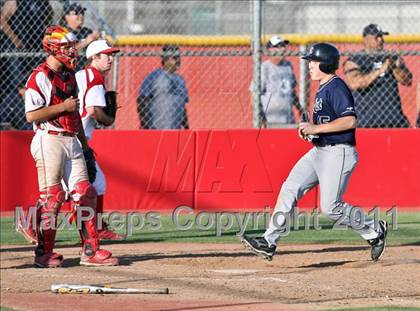 Thumbnail 3 in Clovis East @ Centennial (CIF CS Playoffs) photogallery.