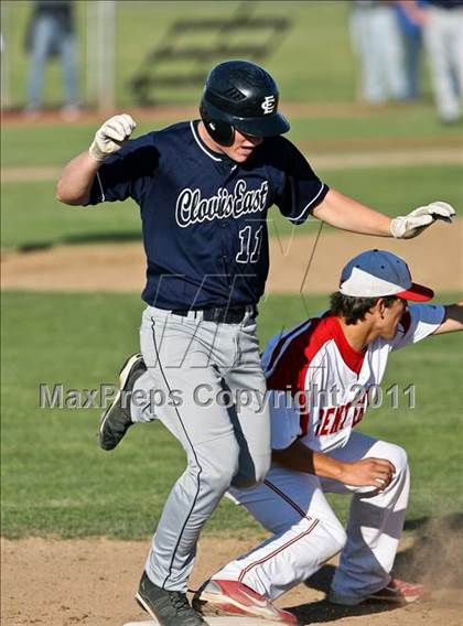 Thumbnail 1 in Clovis East @ Centennial (CIF CS Playoffs) photogallery.
