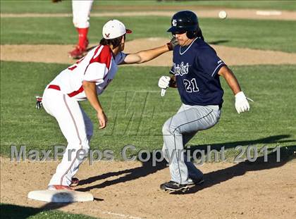 Thumbnail 2 in Clovis East @ Centennial (CIF CS Playoffs) photogallery.