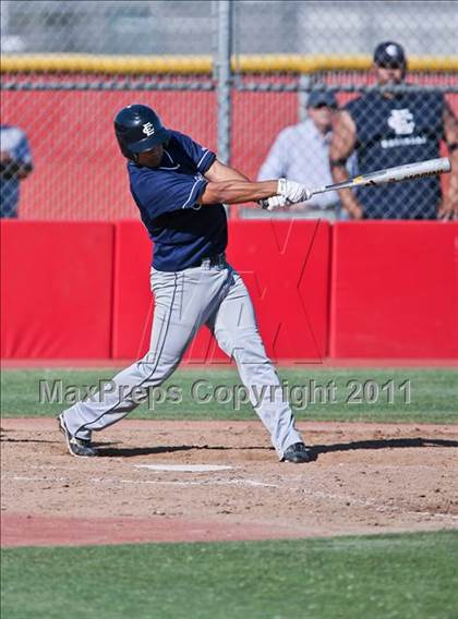 Thumbnail 3 in Clovis East @ Centennial (CIF CS Playoffs) photogallery.