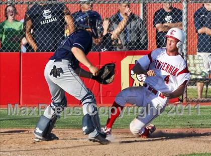 Thumbnail 2 in Clovis East @ Centennial (CIF CS Playoffs) photogallery.