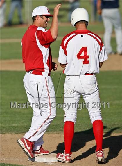 Thumbnail 3 in Clovis East @ Centennial (CIF CS Playoffs) photogallery.