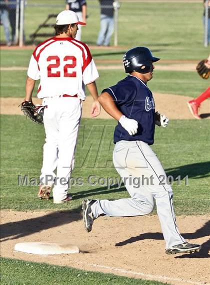 Thumbnail 1 in Clovis East @ Centennial (CIF CS Playoffs) photogallery.