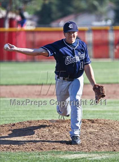 Thumbnail 2 in Clovis East @ Centennial (CIF CS Playoffs) photogallery.