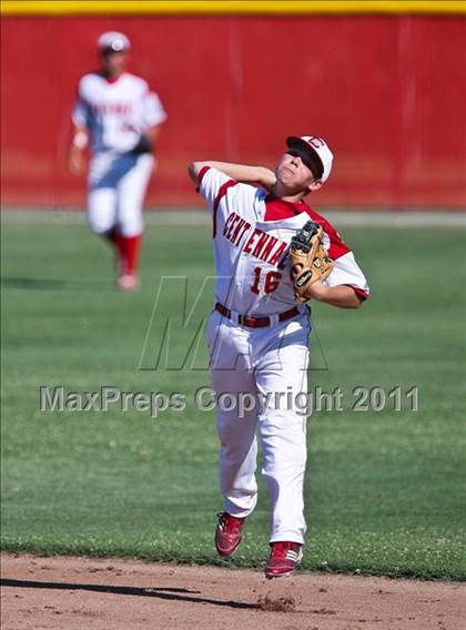 Thumbnail 3 in Clovis East @ Centennial (CIF CS Playoffs) photogallery.