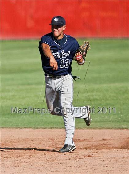 Thumbnail 1 in Clovis East @ Centennial (CIF CS Playoffs) photogallery.