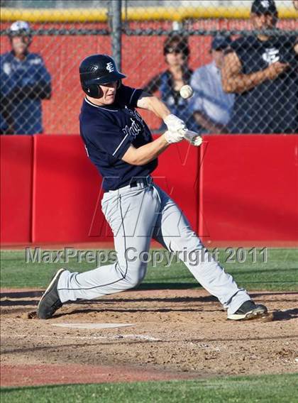 Thumbnail 2 in Clovis East @ Centennial (CIF CS Playoffs) photogallery.