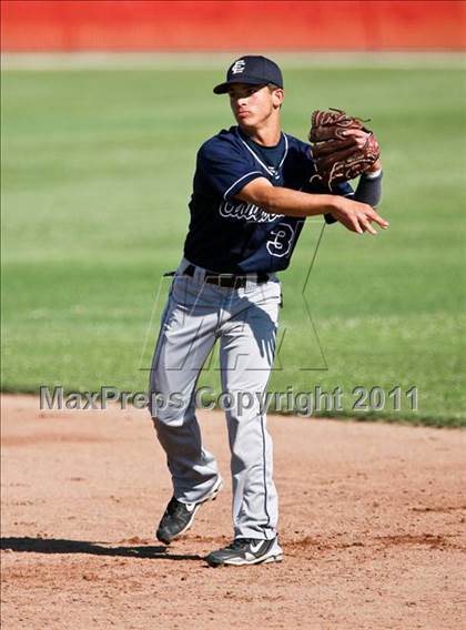 Thumbnail 3 in Clovis East @ Centennial (CIF CS Playoffs) photogallery.