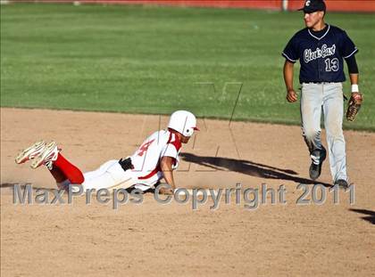 Thumbnail 2 in Clovis East @ Centennial (CIF CS Playoffs) photogallery.