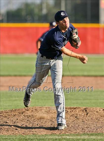 Thumbnail 2 in Clovis East @ Centennial (CIF CS Playoffs) photogallery.
