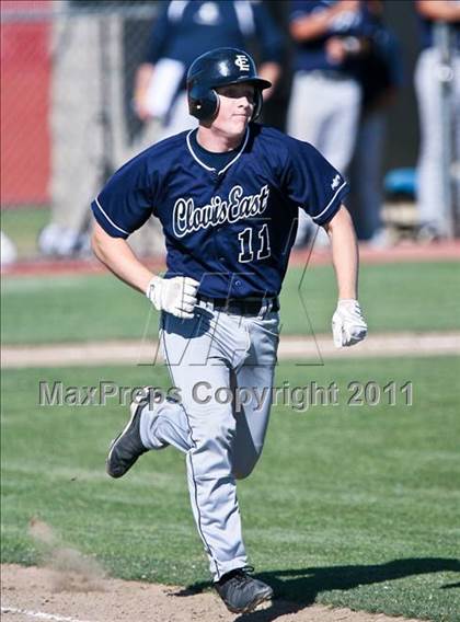 Thumbnail 2 in Clovis East @ Centennial (CIF CS Playoffs) photogallery.