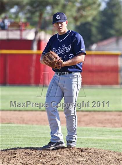 Thumbnail 2 in Clovis East @ Centennial (CIF CS Playoffs) photogallery.