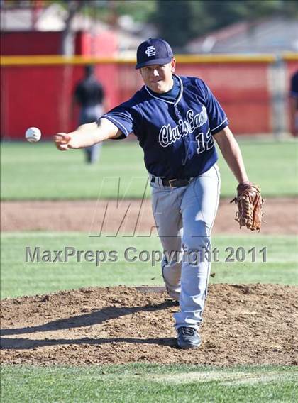 Thumbnail 3 in Clovis East @ Centennial (CIF CS Playoffs) photogallery.