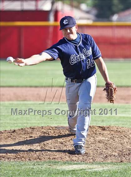 Thumbnail 3 in Clovis East @ Centennial (CIF CS Playoffs) photogallery.
