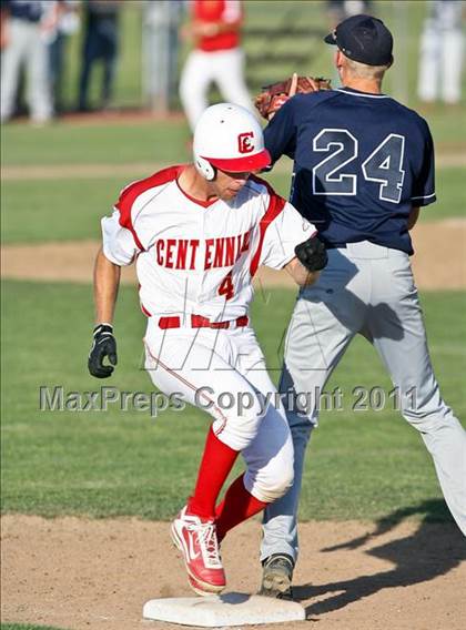 Thumbnail 1 in Clovis East @ Centennial (CIF CS Playoffs) photogallery.