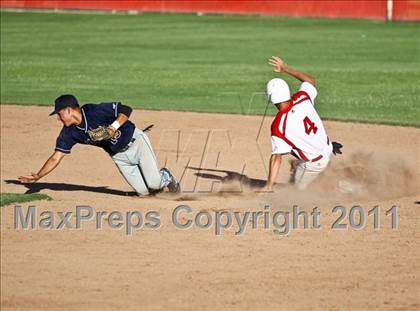 Thumbnail 3 in Clovis East @ Centennial (CIF CS Playoffs) photogallery.