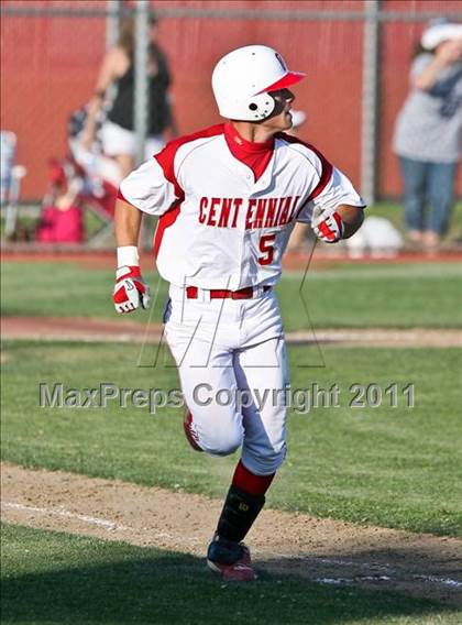 Thumbnail 2 in Clovis East @ Centennial (CIF CS Playoffs) photogallery.