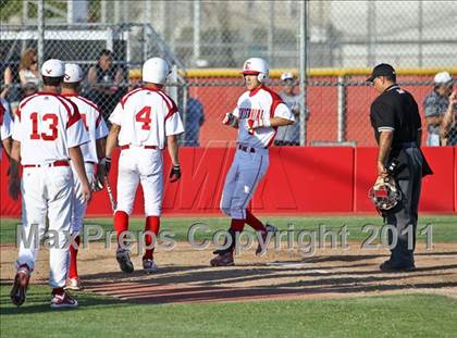 Thumbnail 1 in Clovis East @ Centennial (CIF CS Playoffs) photogallery.