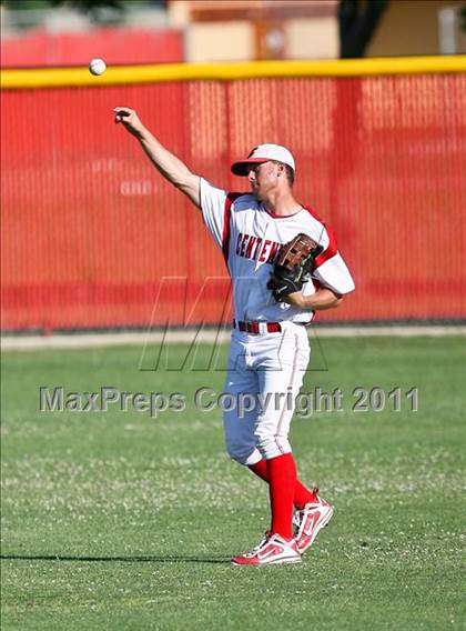 Thumbnail 1 in Clovis East @ Centennial (CIF CS Playoffs) photogallery.