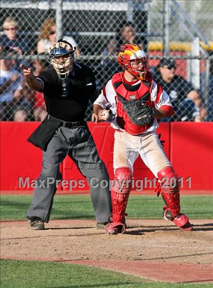 Thumbnail 1 in Clovis East @ Centennial (CIF CS Playoffs) photogallery.