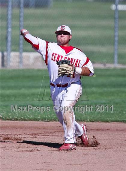 Thumbnail 1 in Clovis East @ Centennial (CIF CS Playoffs) photogallery.