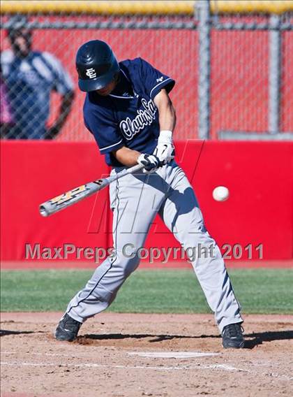 Thumbnail 1 in Clovis East @ Centennial (CIF CS Playoffs) photogallery.