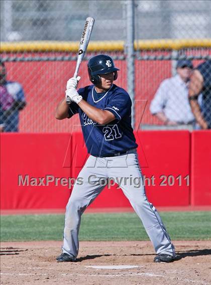 Thumbnail 2 in Clovis East @ Centennial (CIF CS Playoffs) photogallery.
