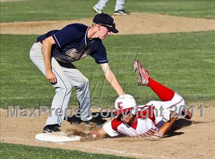 Thumbnail 2 in Clovis East @ Centennial (CIF CS Playoffs) photogallery.