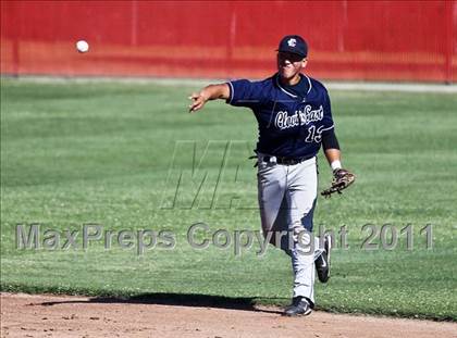 Thumbnail 1 in Clovis East @ Centennial (CIF CS Playoffs) photogallery.