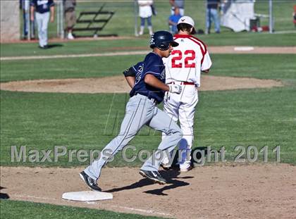 Thumbnail 3 in Clovis East @ Centennial (CIF CS Playoffs) photogallery.