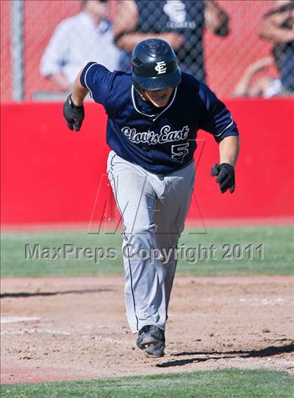 Thumbnail 2 in Clovis East @ Centennial (CIF CS Playoffs) photogallery.