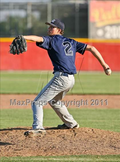 Thumbnail 2 in Clovis East @ Centennial (CIF CS Playoffs) photogallery.
