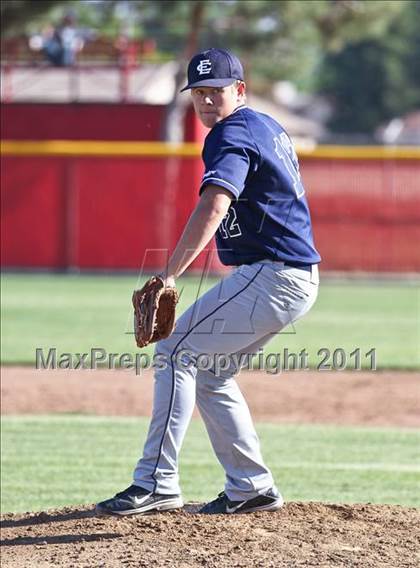 Thumbnail 1 in Clovis East @ Centennial (CIF CS Playoffs) photogallery.