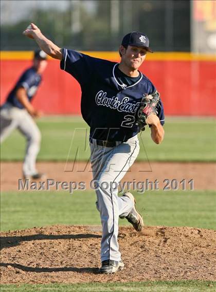 Thumbnail 1 in Clovis East @ Centennial (CIF CS Playoffs) photogallery.