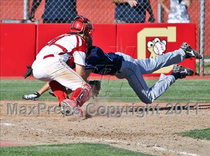 Thumbnail 1 in Clovis East @ Centennial (CIF CS Playoffs) photogallery.