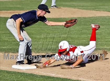 Thumbnail 1 in Clovis East @ Centennial (CIF CS Playoffs) photogallery.