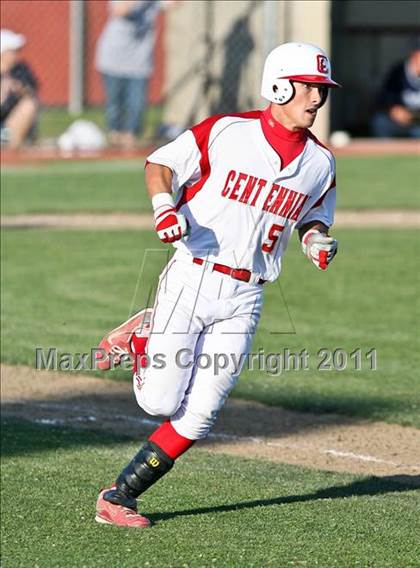 Thumbnail 1 in Clovis East @ Centennial (CIF CS Playoffs) photogallery.