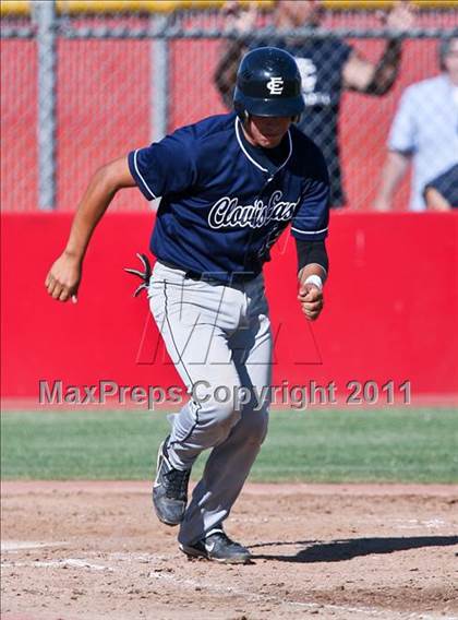 Thumbnail 3 in Clovis East @ Centennial (CIF CS Playoffs) photogallery.