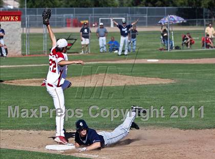 Thumbnail 2 in Clovis East @ Centennial (CIF CS Playoffs) photogallery.