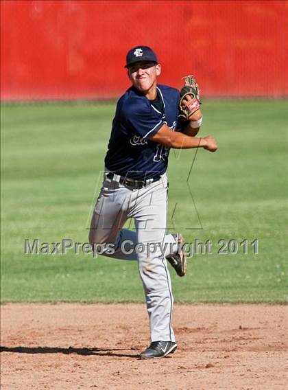 Thumbnail 2 in Clovis East @ Centennial (CIF CS Playoffs) photogallery.