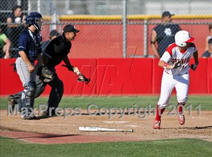 Thumbnail 3 in Clovis East @ Centennial (CIF CS Playoffs) photogallery.
